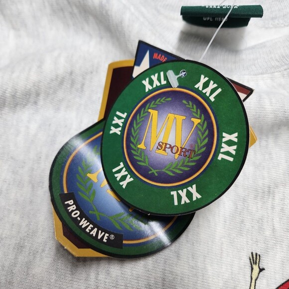 NWT Vintage MV Sport Sweatshirt Crewneck Sweatshirt Ferrara Men's Size 2XL - Picture 8 of 15